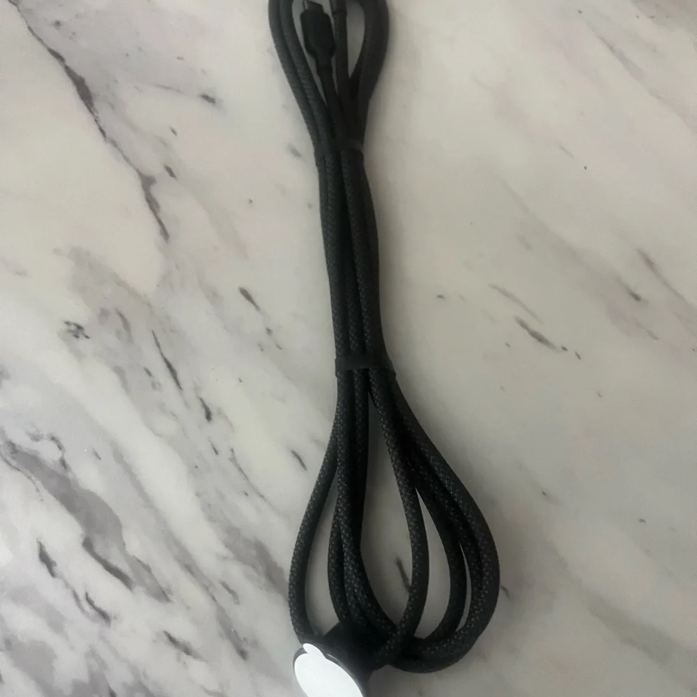 Black Charging Cable USB